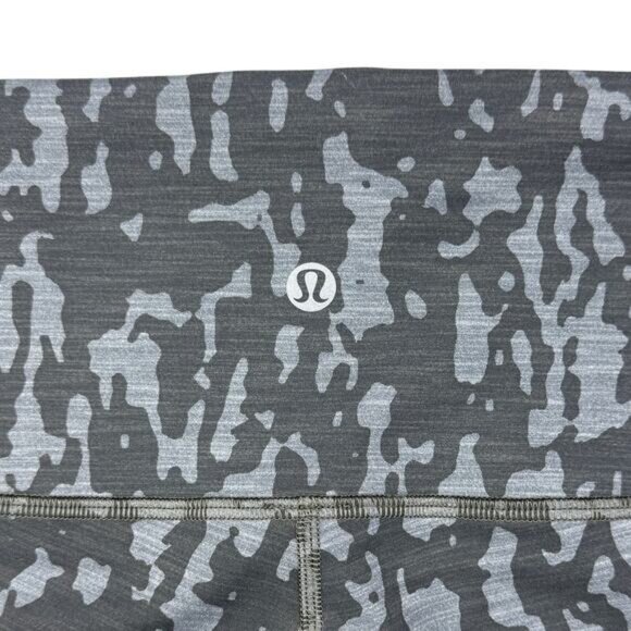 Lululemon Wunder Train Tight 25” High Rise In Heathered Asphalt Grey - Picture 5 of 6